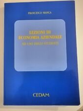 Lezioni di economia aziendale ad uso degli studenti - Francesco Manca - CEDAM 20