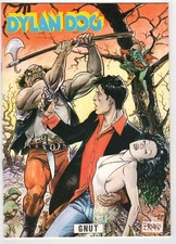 DYLAN DOG GNUT FUMETTO CLUB AUTOGRAFATO BRINDISI E DISEGNO  SCRITTO DILAN IN 4°