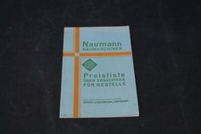 Vecchio Stampa Naumann