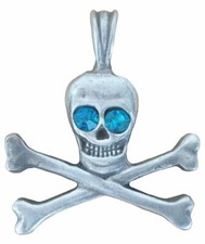 Teschio Punk Rock Collana con