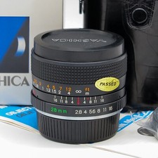 Yashica ML f/2.8 28mm - Con