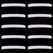 10x Dado inferiore con raggio osseo per chitarra Fender Strat Tele 43mm Liutaio ST sella