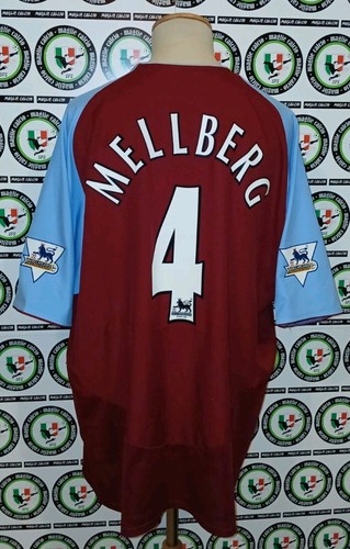 Mellberg aston villa 04 - aston, 03/04