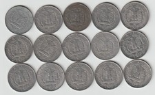 2 Lire 1941 Lotto di 15 monete rare a17
