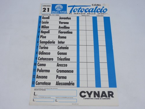 Totocalcio locandina