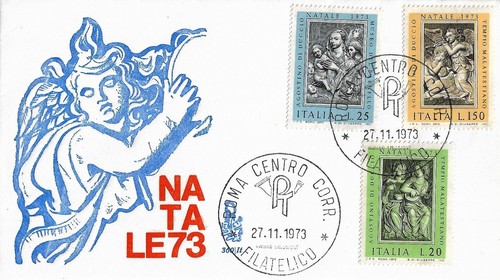 Fdc venetia natale - venetia:, (1973),