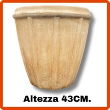 Vaso cemento pietra - vaso, in