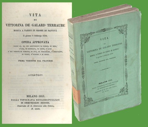 Vita vittorina galard - vittorina, de