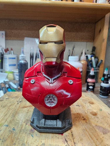 Busto iron man infinity war - infinity,