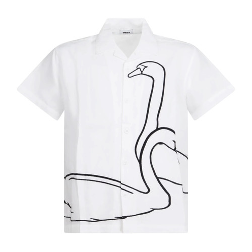 Obey camicia bianca cliff - bianca,