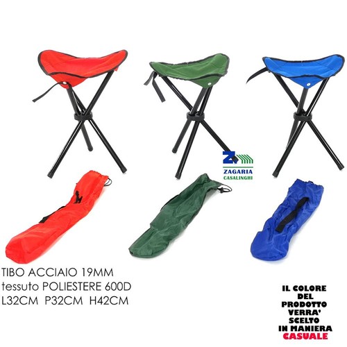 Sgabello pescatore sedia - sgabello,