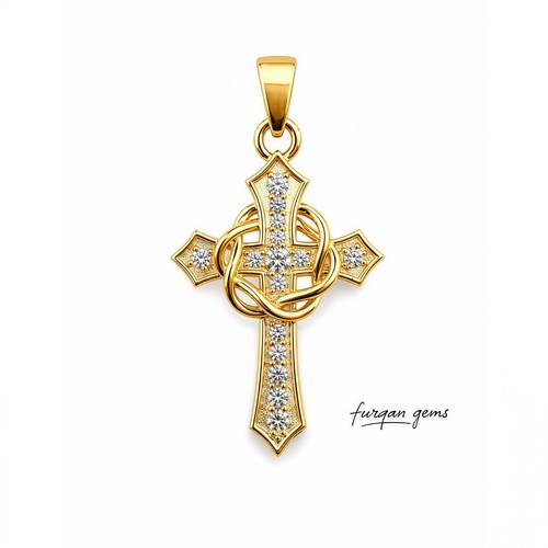 Collana con ciondolo croce