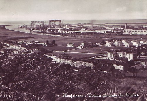 Monfalcone veduta dei - monfalcone(gorizia)-veduta,