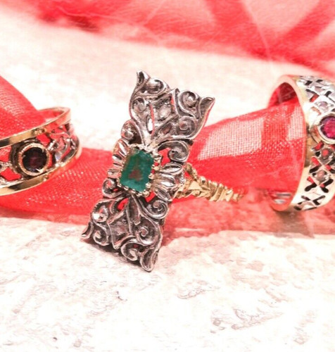 Anello vintage oro 18kt - vintage,