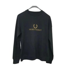 Maglione Fred Perry nero/oro