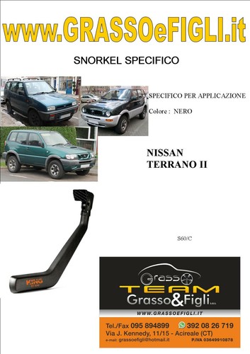 Kit snorkel aspirazione aria - kit,