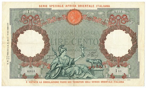 100 lire capranesi aquila - capranesi,