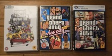 Grand Theft Auto PC Bundle GTA 3 - Vice City - GTA IV in custodia pieghevole