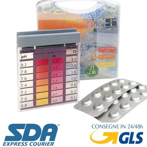 Test kit piscina cloro in - piscina,