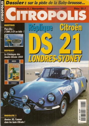 Citropolis citroen 21 - citropolis, ds