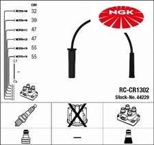 KIT CAVI ACCENSIONE 44229 NGK