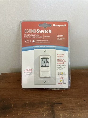 Honeywell timer luci - timer,