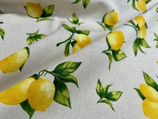 Tessuto Stampa Ramo di Limone