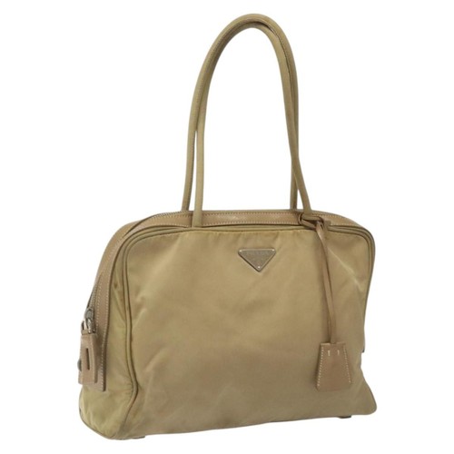 Borsa mano prada nylon beige - prada,