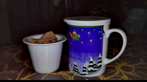 Tazza tisaniera natalizia - tazza,