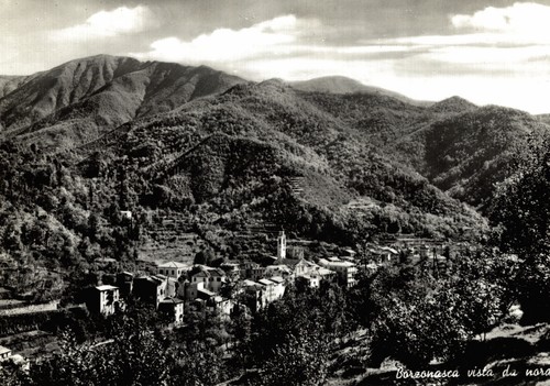 Borzonasca genova panorama - borzonasca,,