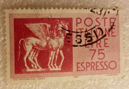 Francobollo poste italiane - francobollo,