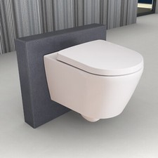 WC sospeso a parete senza