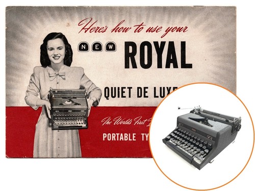 Macchina scrivere royal - macchina,