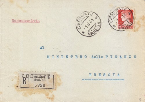 128 busta raccomandata - 4-128),