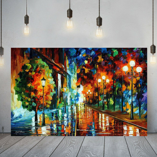 Leonid afremov strada della - leonid,