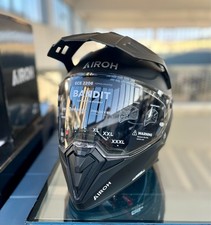 BA11 Casco moto strada enduro Airoh Bandit  Color Black Matt Taglia XL