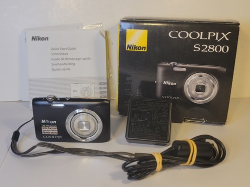 Nikon coolpix s2800 - coolpix, noir
