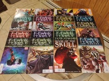 Fear Itself #1-7 7.1 7.2 7.3 / Book of Skull / Worthy #1 (Marvel) set completo