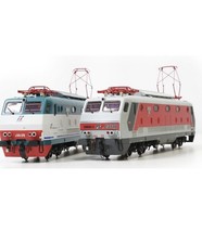 Rivarossi HR2432 Set 2 Locomotive Tartarughe Livrea Origine + Xmpr FS Scala H0