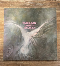 EMERSON LAKE & PALMER "Same" LP Mantcore 1977 Reissue Germany Prog Rock EX