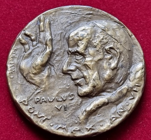 Medaglia annuale papa paolo - medaglia,