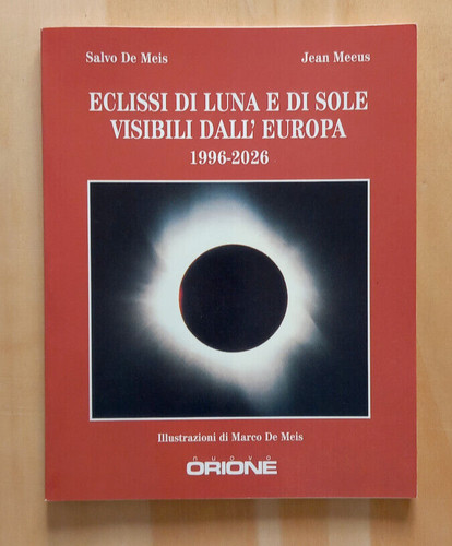 Libro astronomia eclissi - libro,