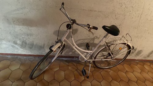 Bicicletta passeggio bianca - bicicletta,