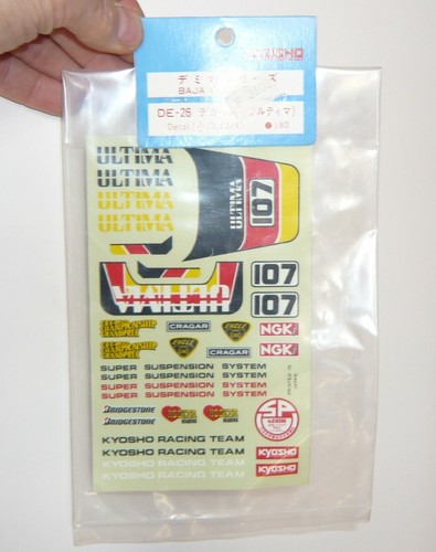 Kyosho baja bugs decal - baja,