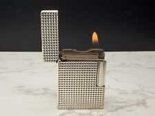 Accendino a gas ST DUPONT Line 1 BS - L1 BS - modello piccolo - placcato argento - AE01-1784