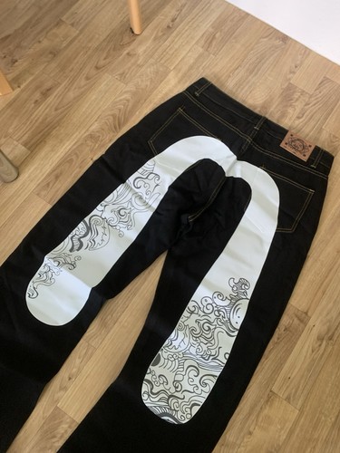 Jeans nero evisu taglia - evisu,