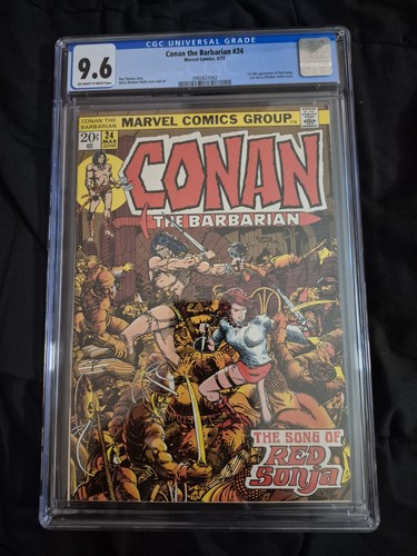 Conan barbaro cgc 9 - il, 9.6