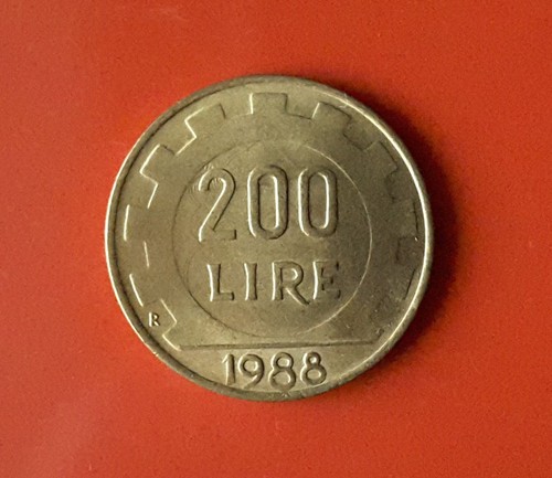 200 lire 1988 errore - 200,