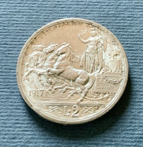 Italia regno lire 1917 - italia,