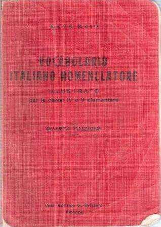 Vocabolario italiano - vocabolario,